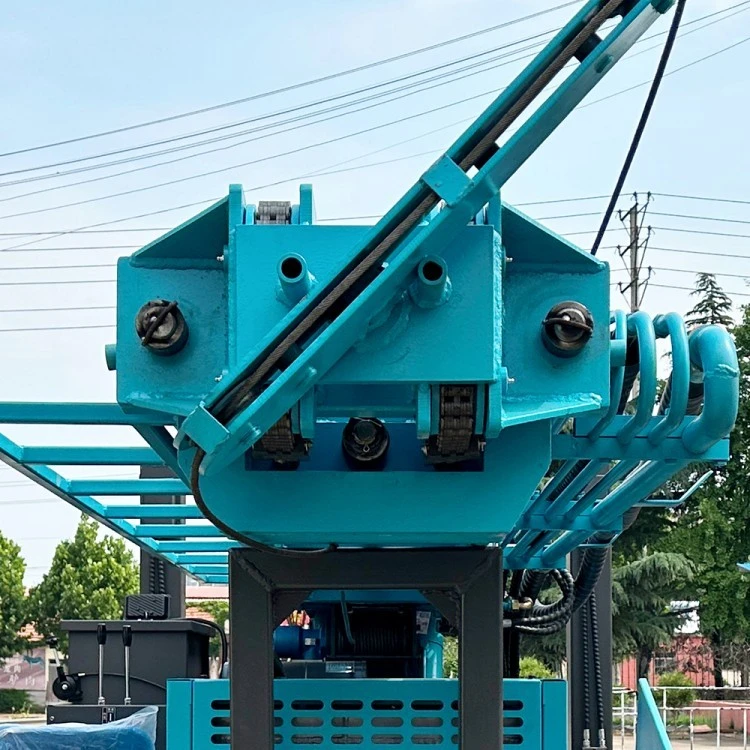 SM280 Hydraulic Crawler Water Well Drilling Rig factory