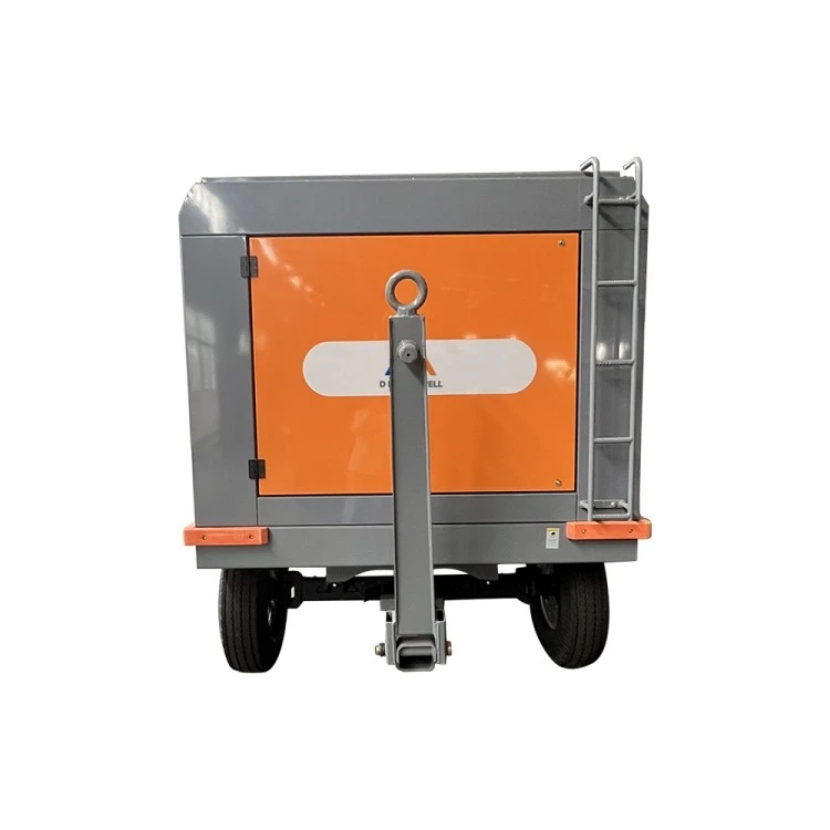 diesel portable rotary screw air compressor