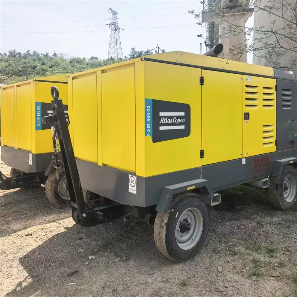 Tlas Copco X-Air Series Portable Screw Air Compressor 5-25 Bar