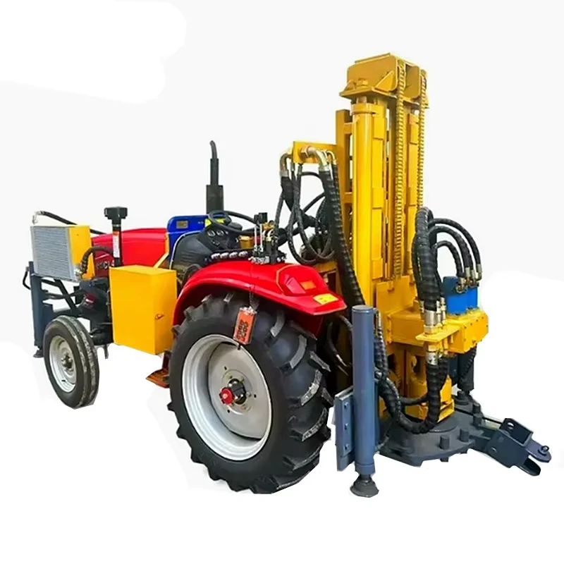 Tractor Mounted Pneumatic Water Well Drilling Rig best